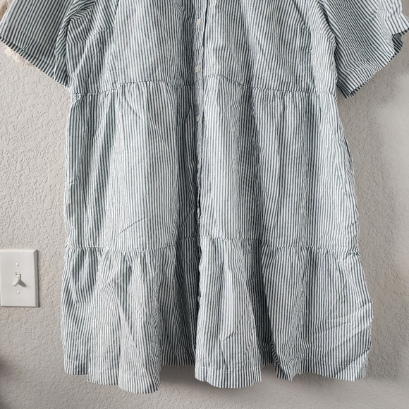 Striped Button-Down Dress - Picture 7 of 12